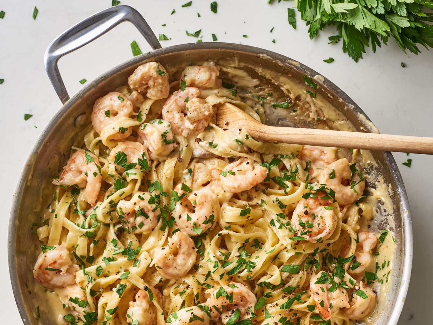 Shrimp Alfredo Kitchn