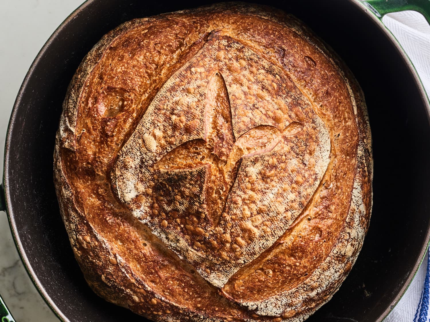 Dutch Oven Sourdough Bread - Cooking Gorgeous