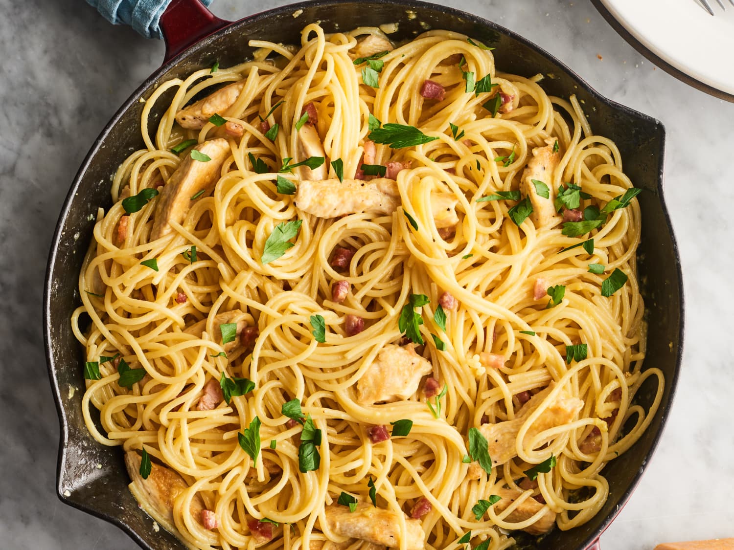 Easy Chicken Carbonara | Kitchn