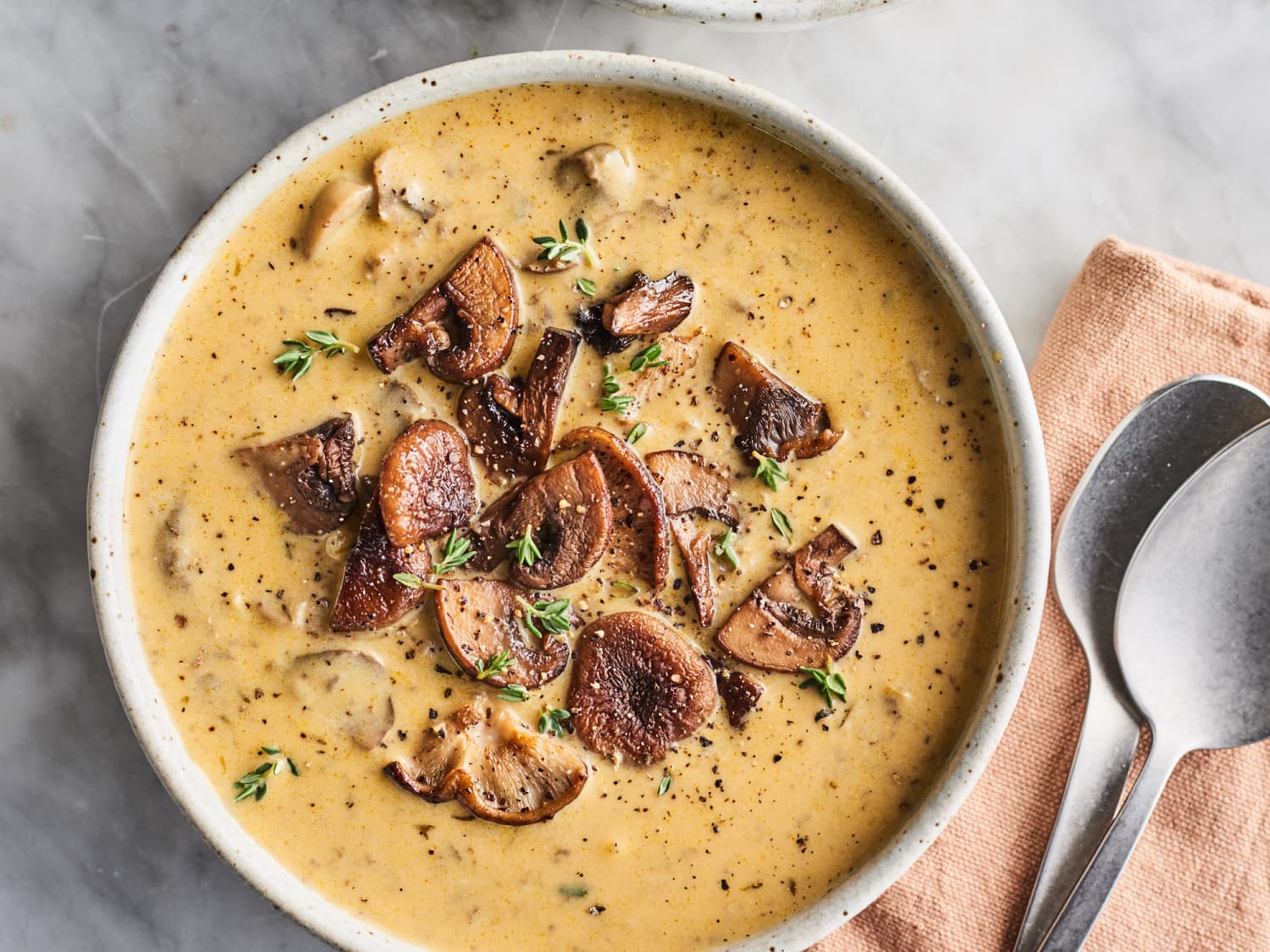 Soup Maker Mushroom Soup - Creamy Easy Soup Recipe