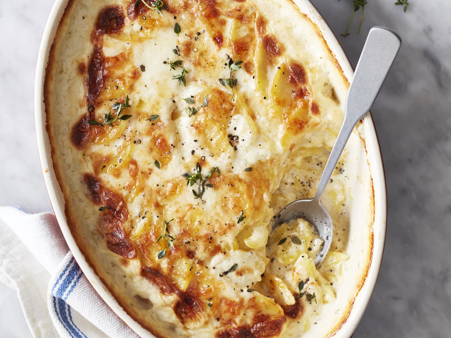 Dauphinoise Potatoes Recipe Kitchn Dauphinoise potatoes was a side i loved to get with something like a steak or a roast when i was out for a meal in the uk. dauphinoise potatoes