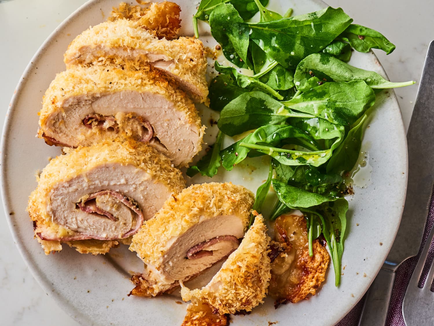 How To Make The Easiest Chicken Cordon Bleu At Home Kitchn We've got you covered for dinner every week of the year with these easy and cheap chicken, ground beef, and tilapia recipes. how to make the easiest chicken cordon bleu at home
