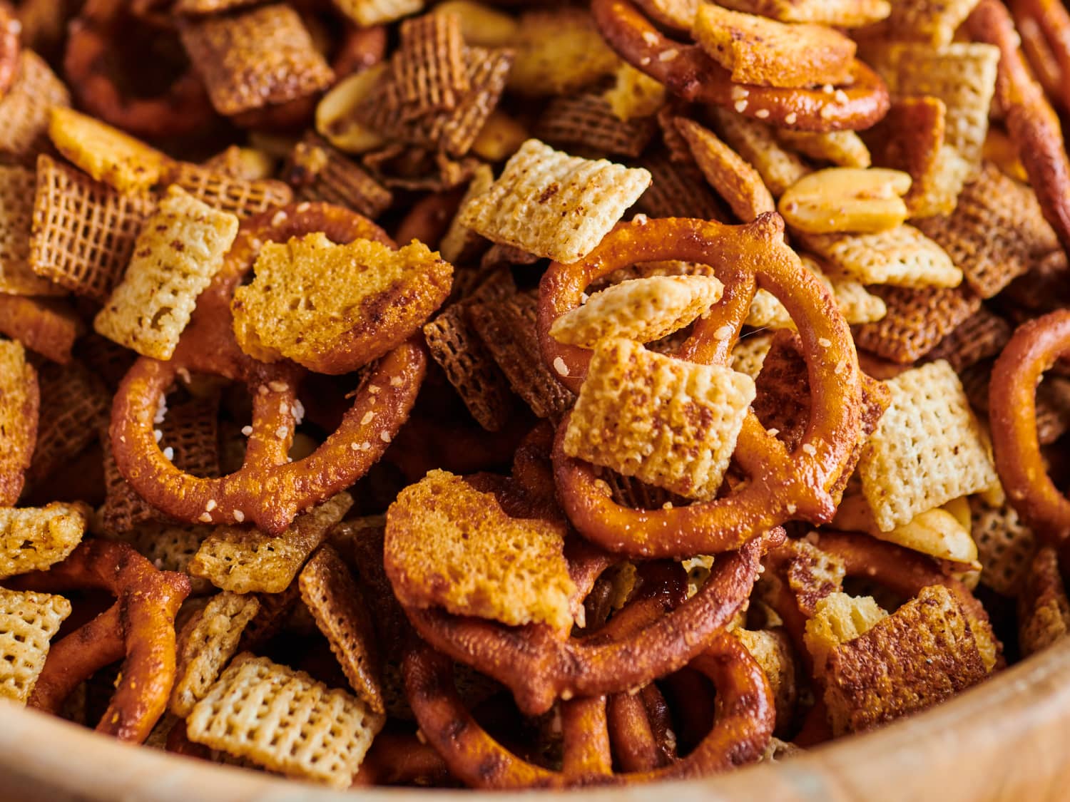 Toaster Oven Chex Mix Recipe - Food Fanatic