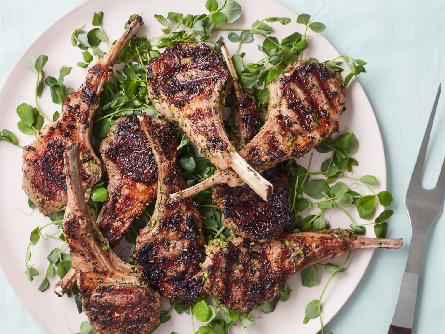 Garlic and Herb Lamb Chops (VIDEO)