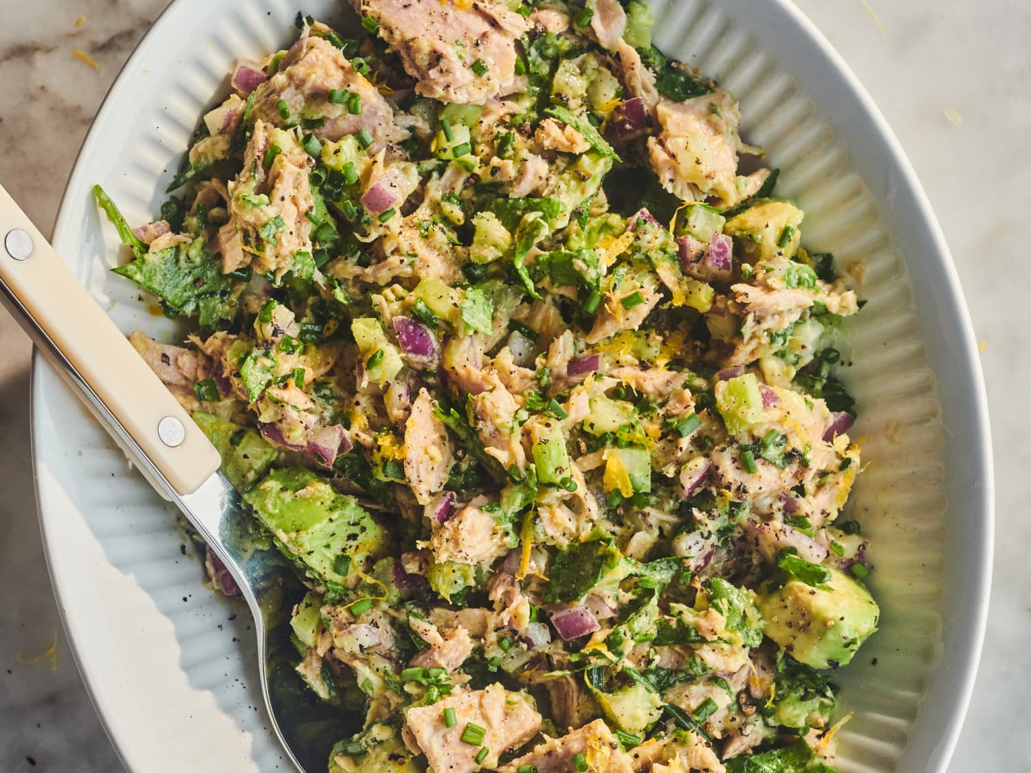 Avocado Tuna Salad Recipe (Extra Creamy) | Kitchn