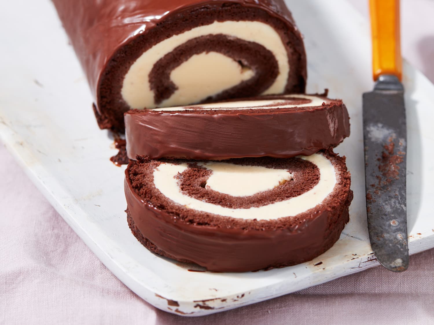 Ice Cream Swiss Roll Cake Recipe The Kitchn