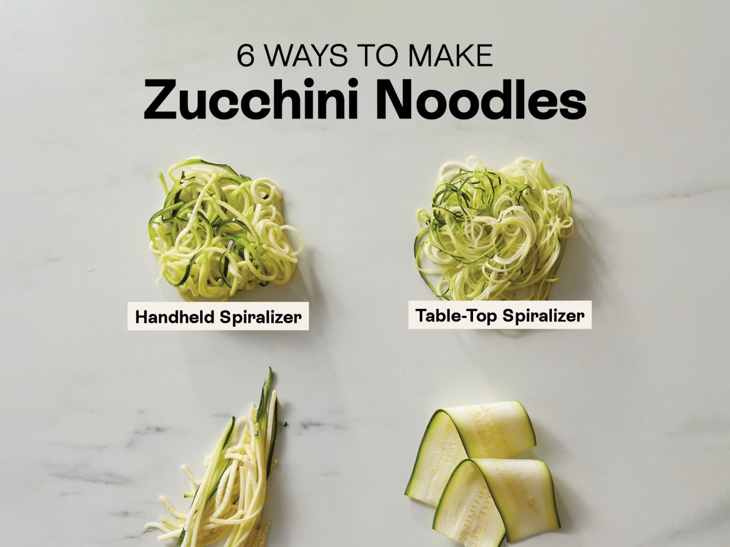 We Tested Four Different Tools for Making Zoodles — The Winner