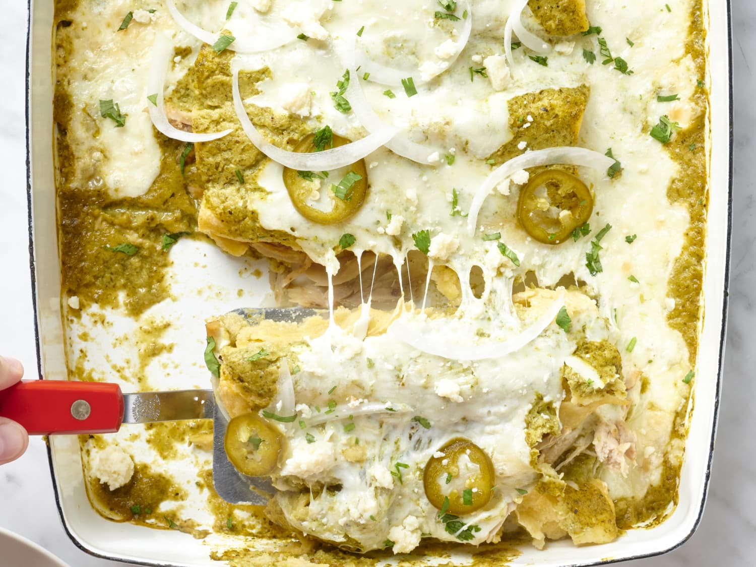 Enchiladas Suizas Recipe (Creamy Chicken) | The Kitchn