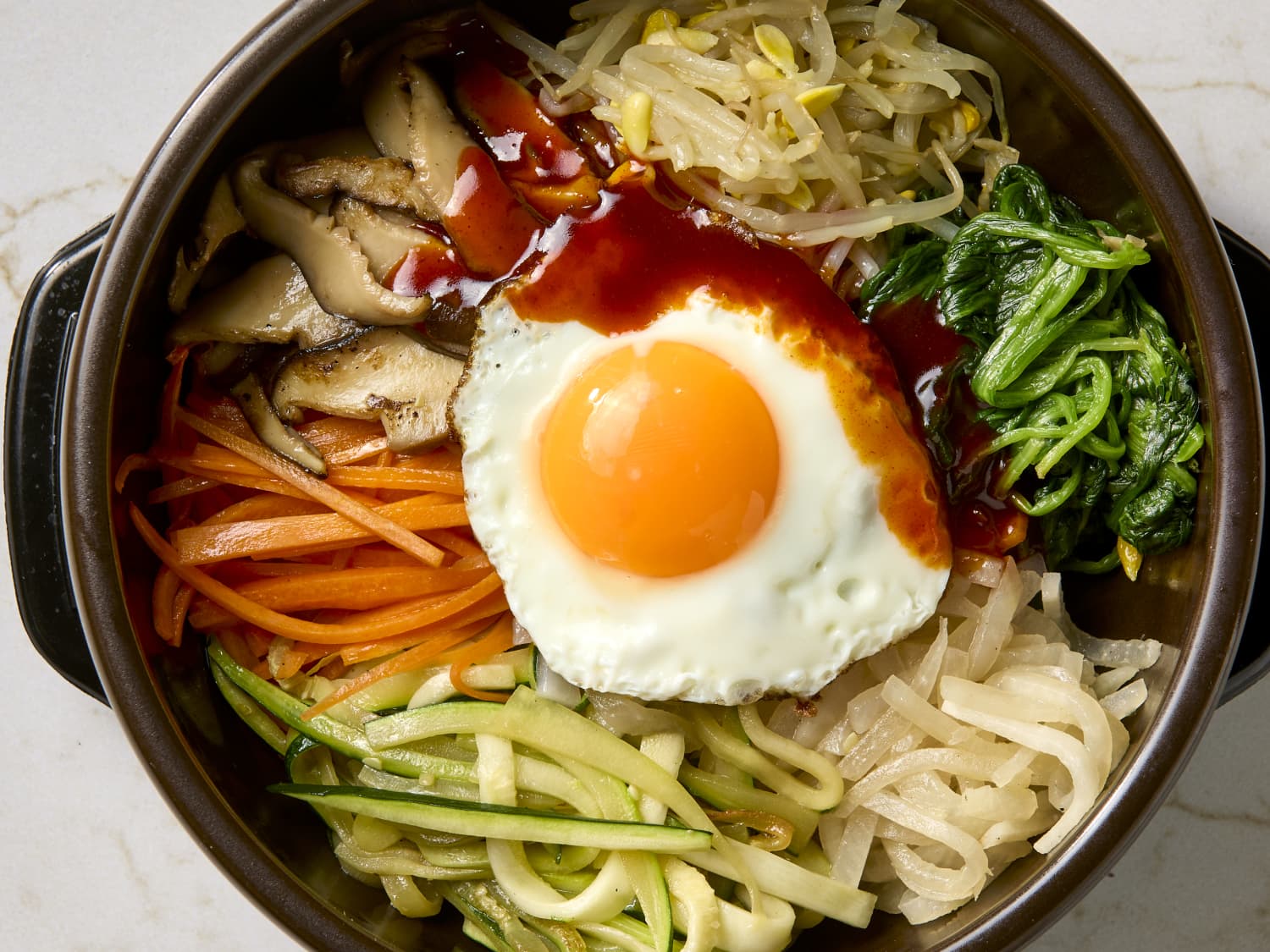 Bibimbap (Korean Mixed Rice Bowl)