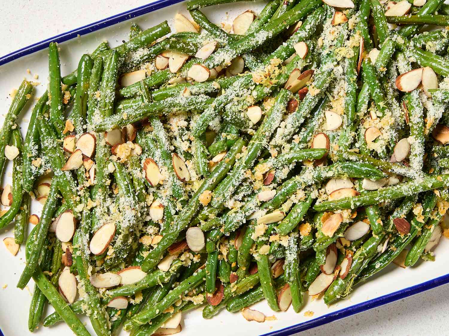 how to dress green beans Roasted cut green beans
