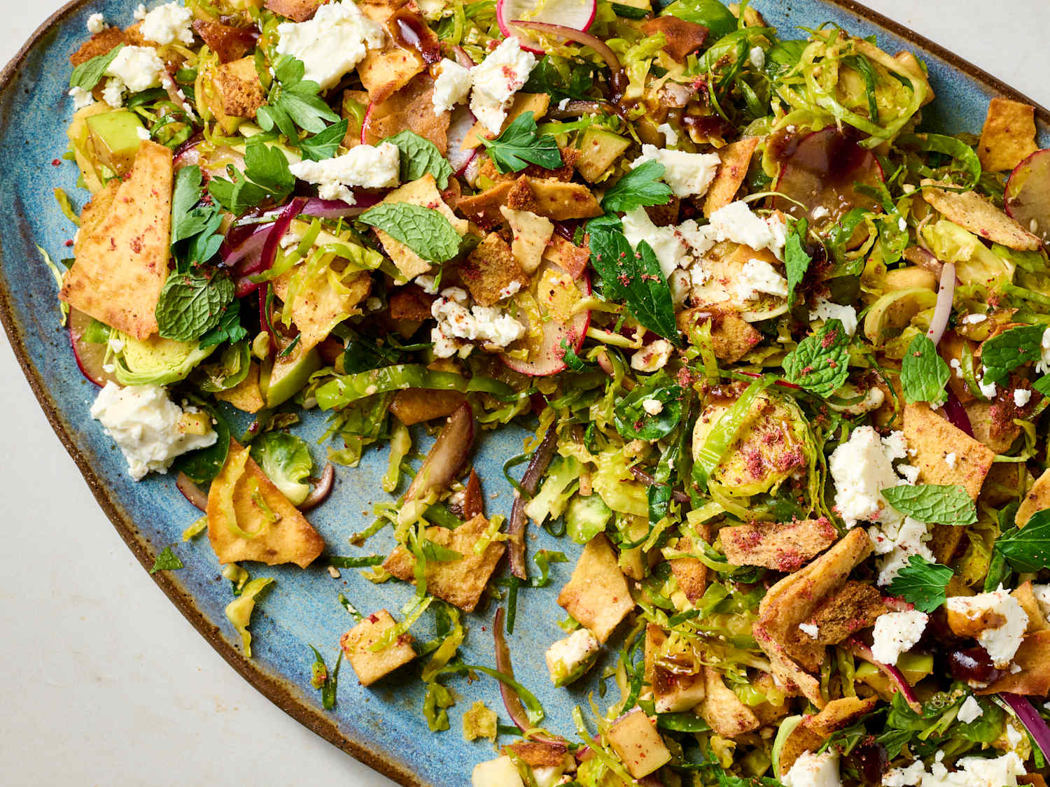Brussels Sprout Fattoush