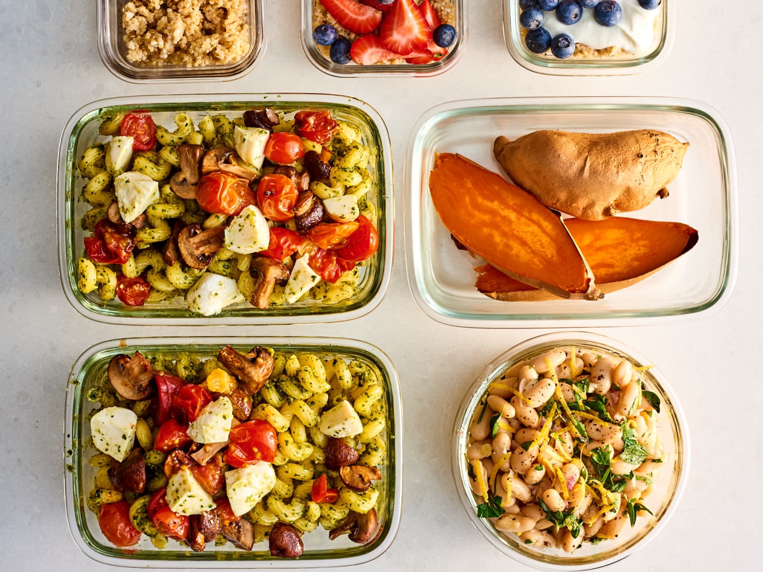 How To Meal Prep 4 Different Lunches In Under 1 Hour 