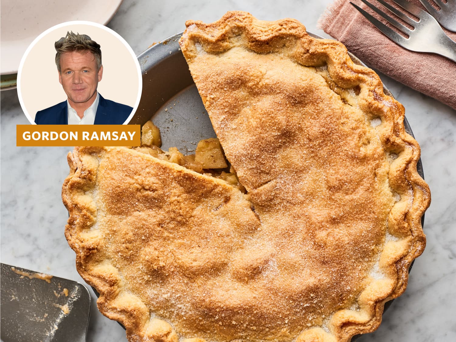 I Tried Gordon Ramsay S Apple Pie Recipe Kitchn