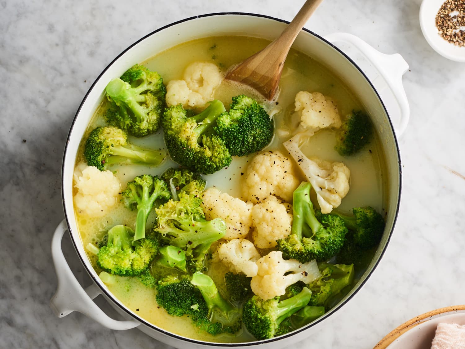 Instant Pot Steamed Broccoli and Cauliflower