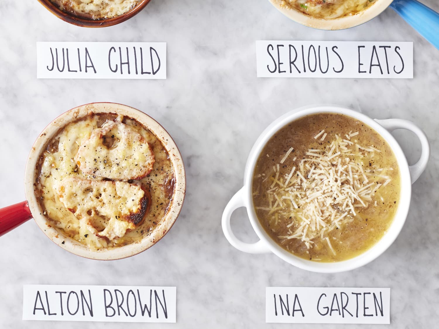 We Tried Celebrity Chef French Onion Soup Recipes Here S The