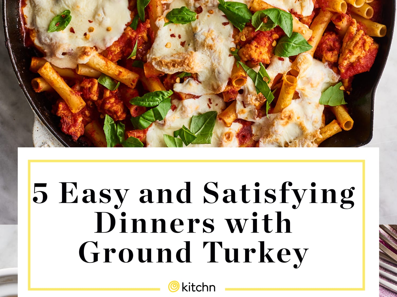 5 Quick Dinners That Start With A Pound Of Ground Turkey Kitchn