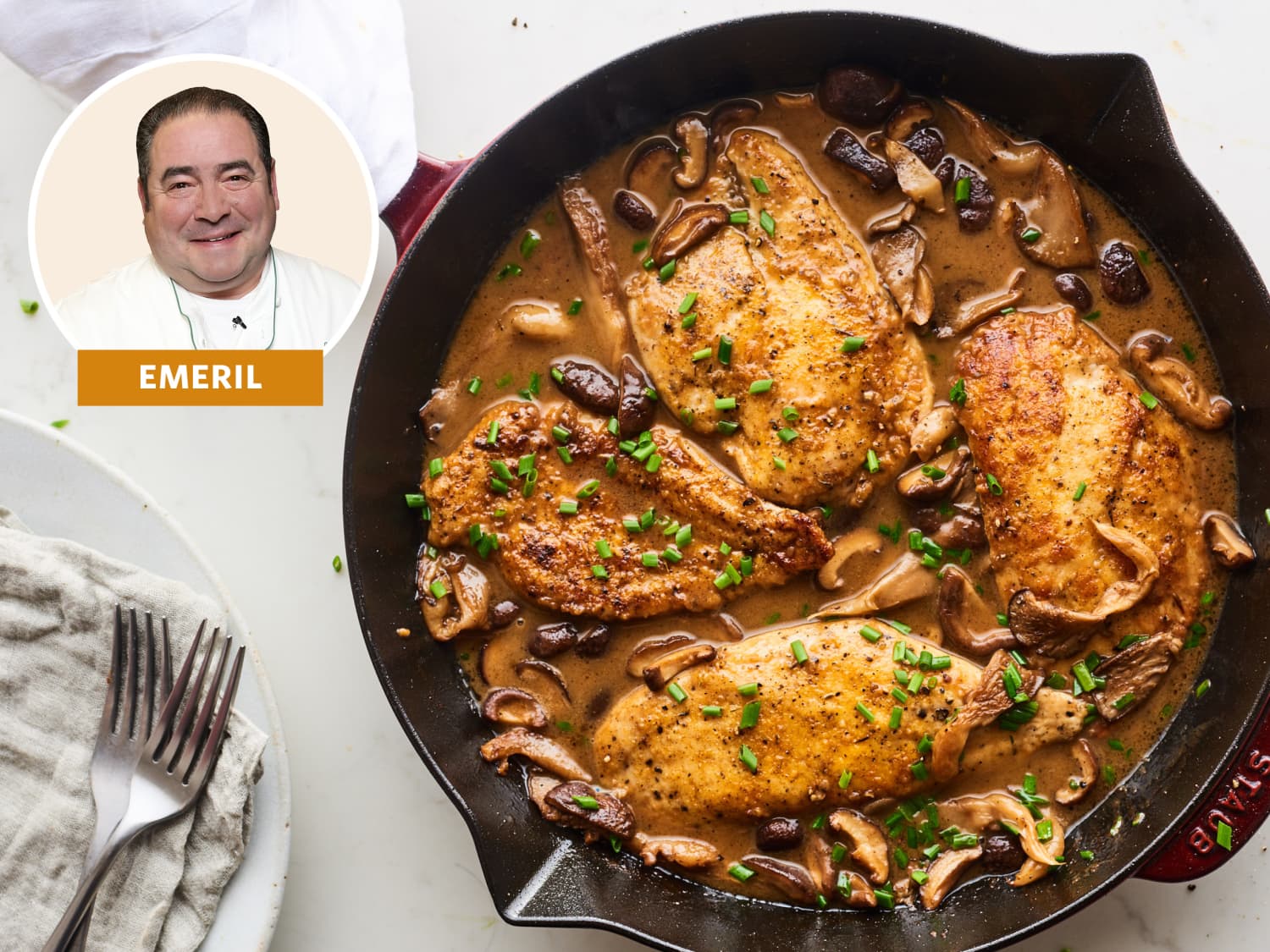 I Tried Emeril Lagasse S Chicken Marsala Recipe Kitchn