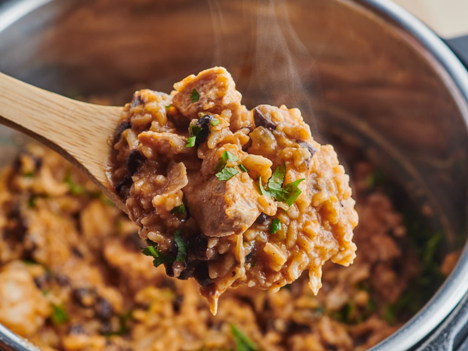 Instant Pot Weeknight Chicken Enchilada Bowls Kitchn