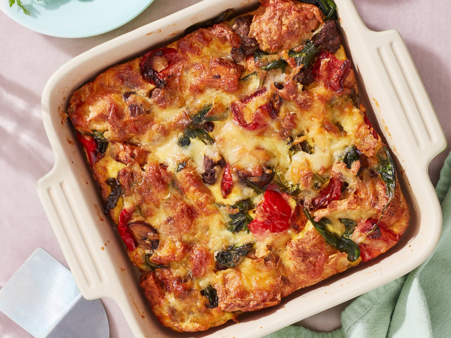 Brandi Milloy's Southwest Croissant Egg Bake The Kitchn