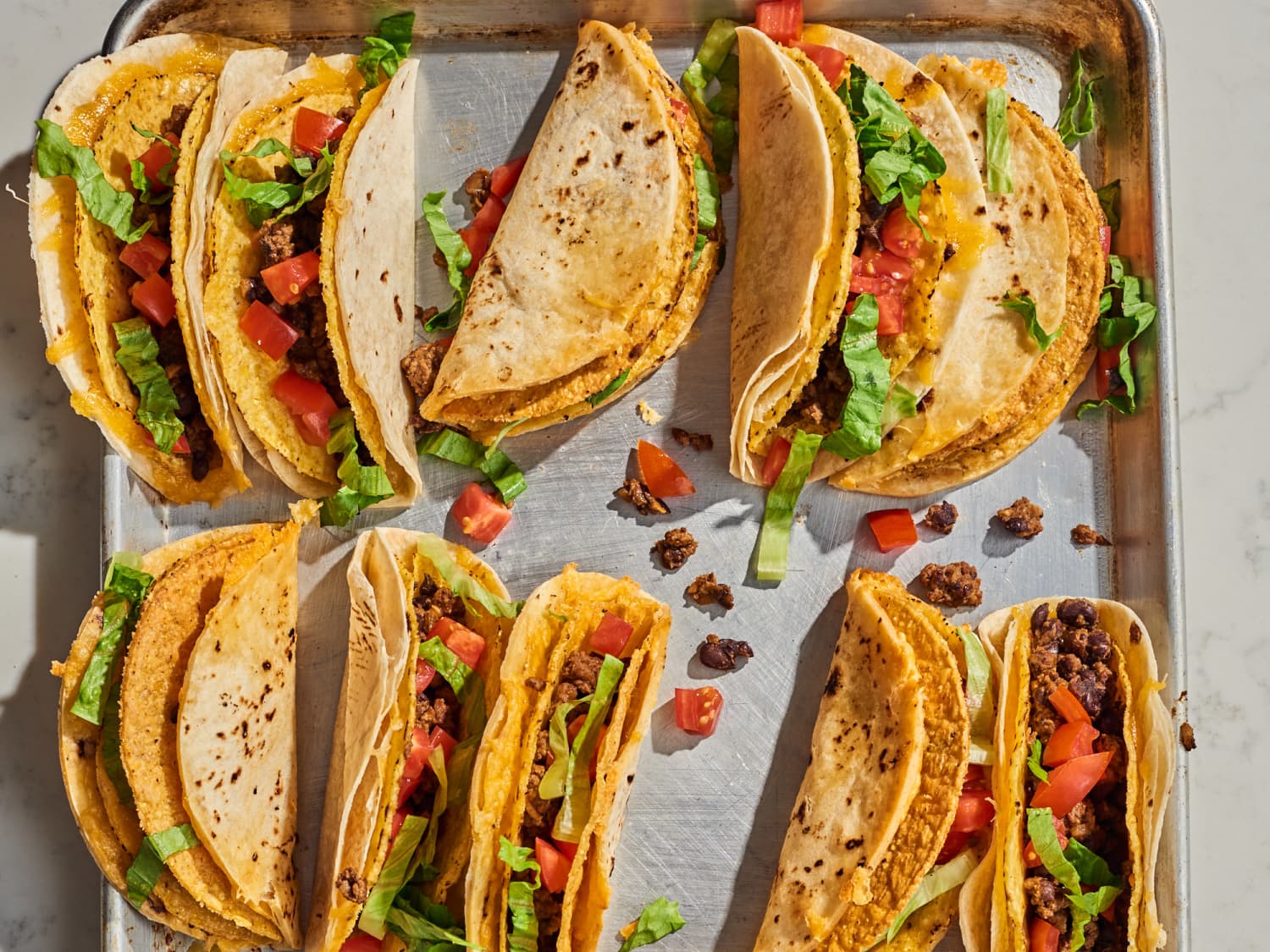 Cheesy Gordita Crunch-Inspired Beef Tacos Recipe (Taco Bell