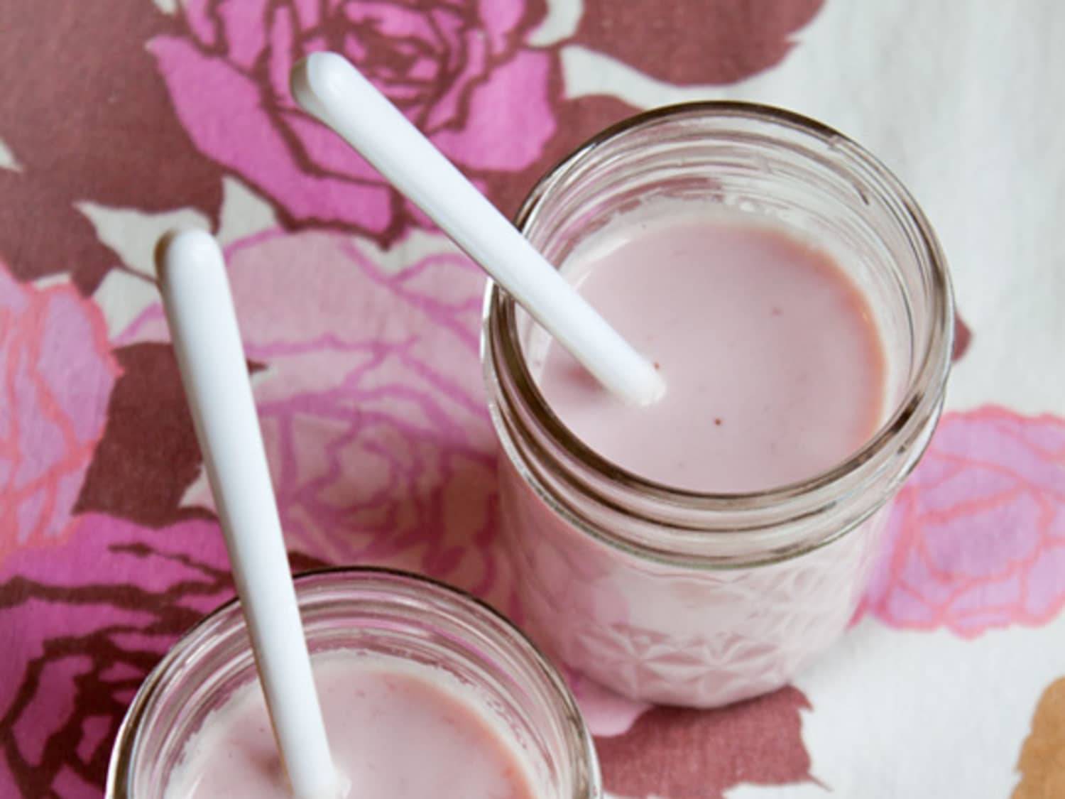 Old School Recipe Make Your Own Strawberry Milk Kitchn