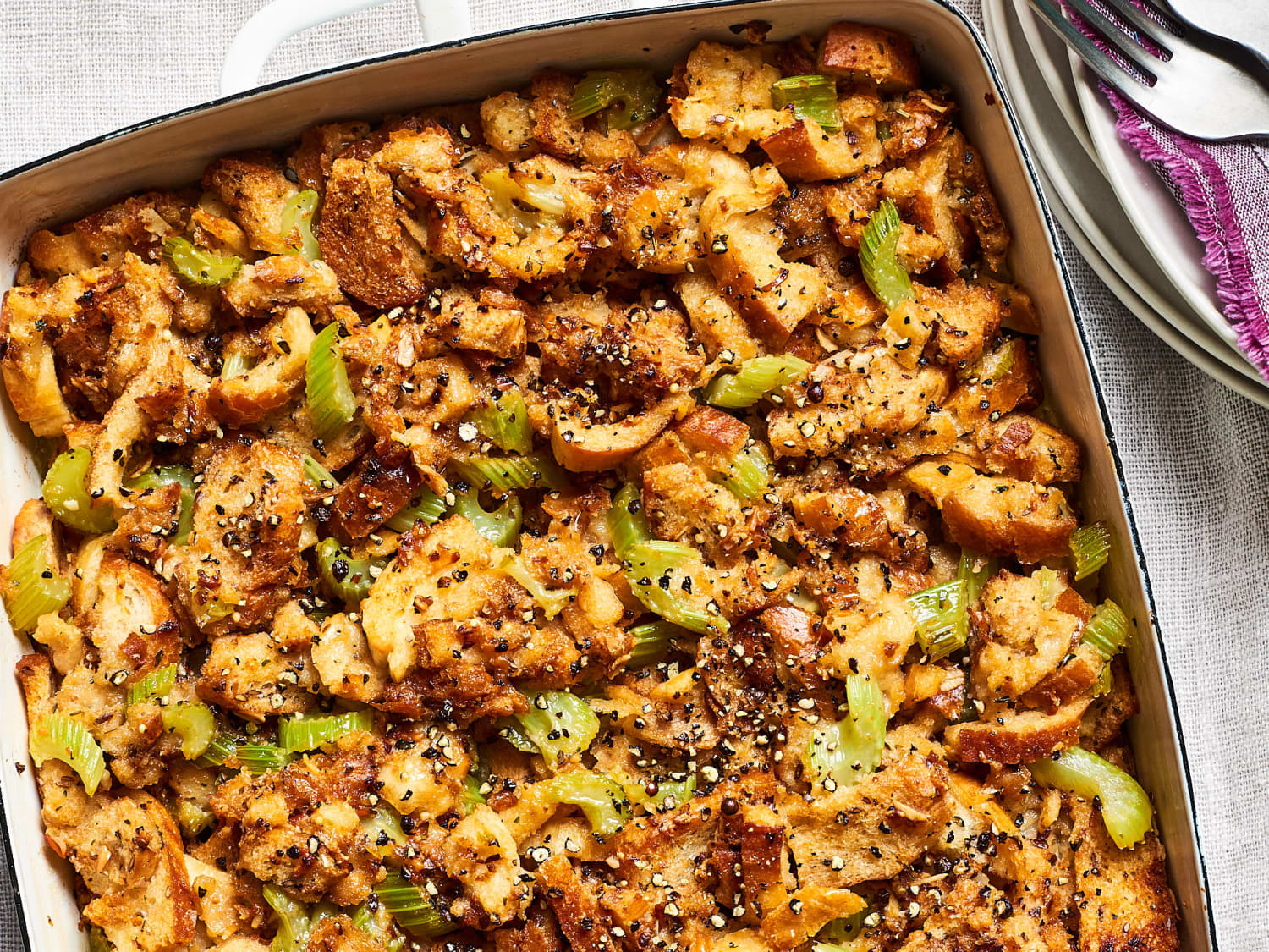 The Easiest Stuffing Recipe Just 5 Simple Ingredients Kitchn
