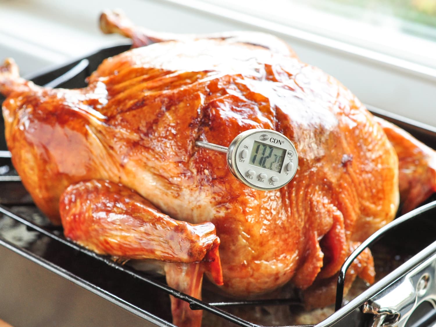 How To Check A Turkey S Temperature For Doneness Kitchn