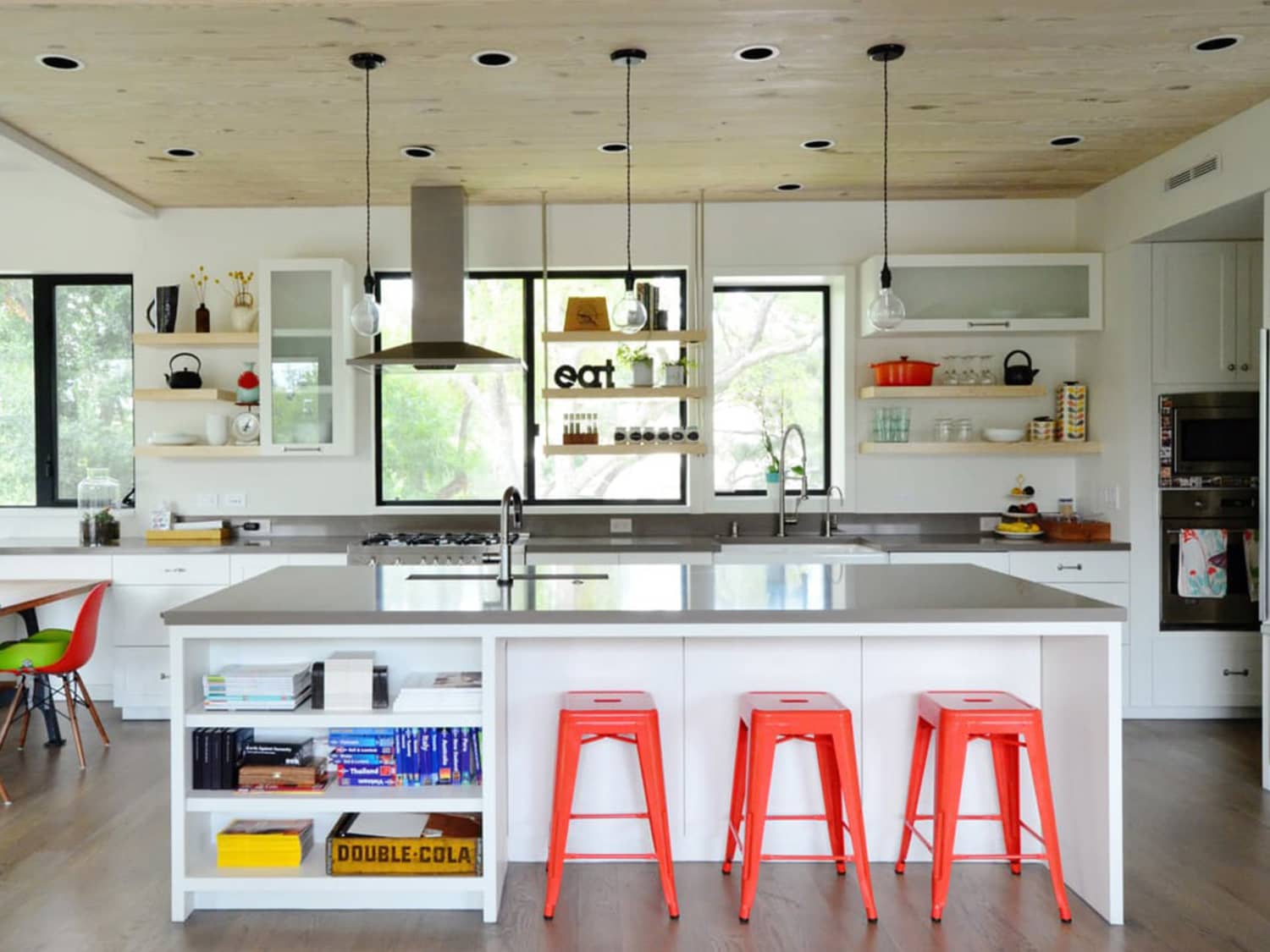 Second Floor Landing Kitchenette - Transitional - Kitchen