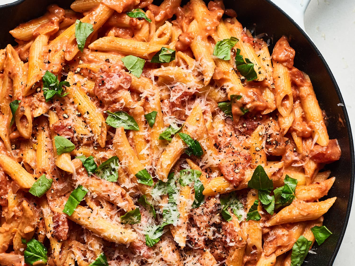 Creamy Tomato Pasta Recipe | Kitchn