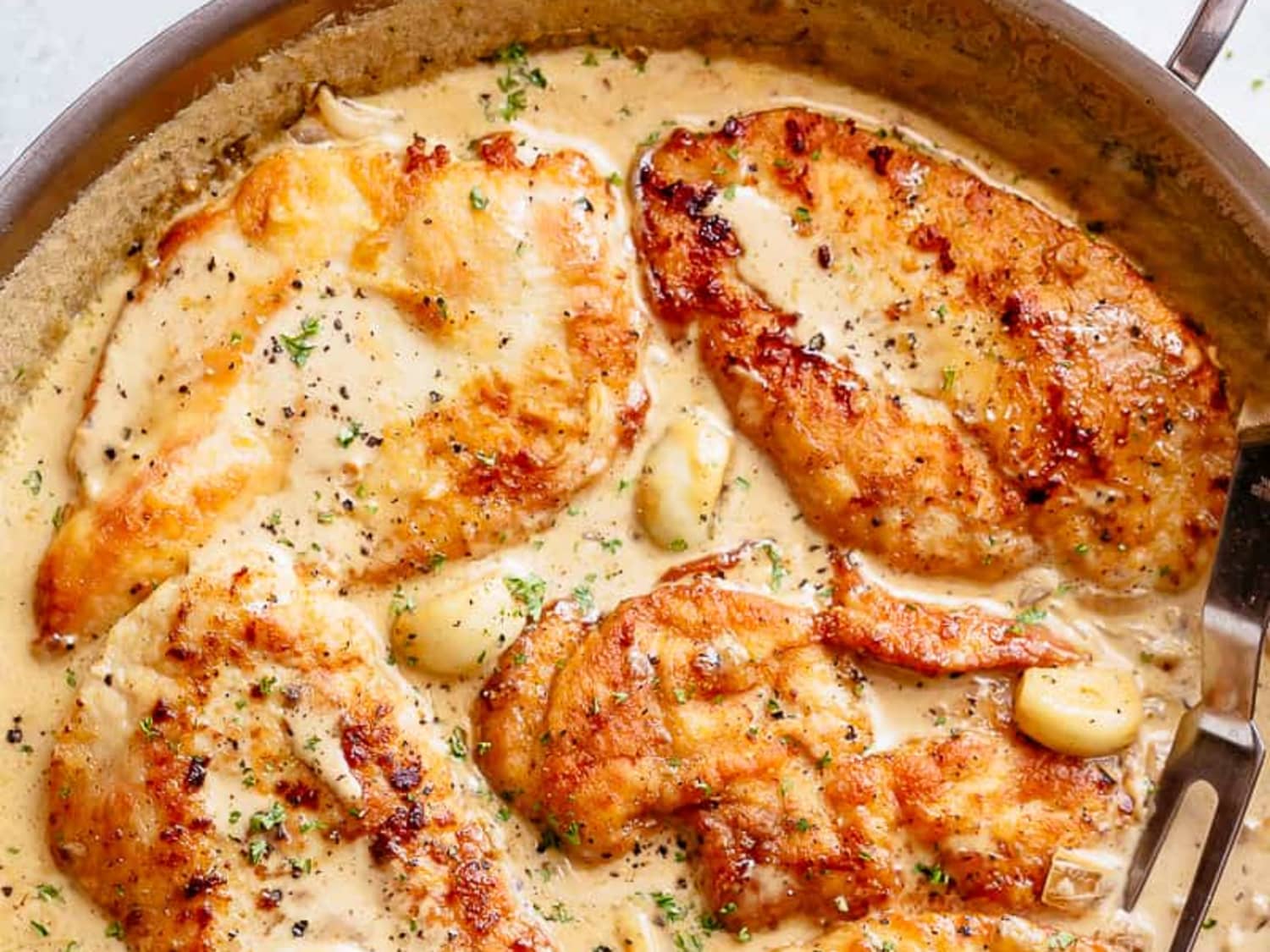 Creamy Garlic Chicken Breasts Recipe Cafe Delites Kitchn Fall in love with food all over again!. creamy garlic chicken breasts recipe