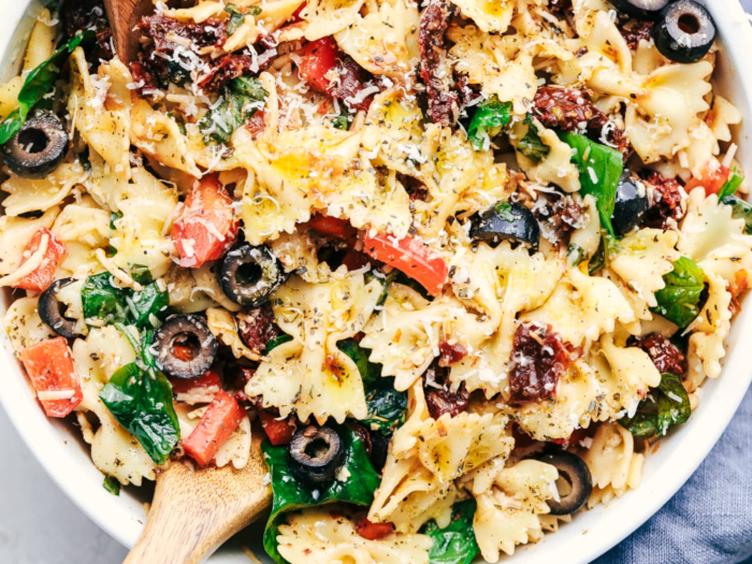 Tuscan Pasta Salad The Recipe Critic Kitchn