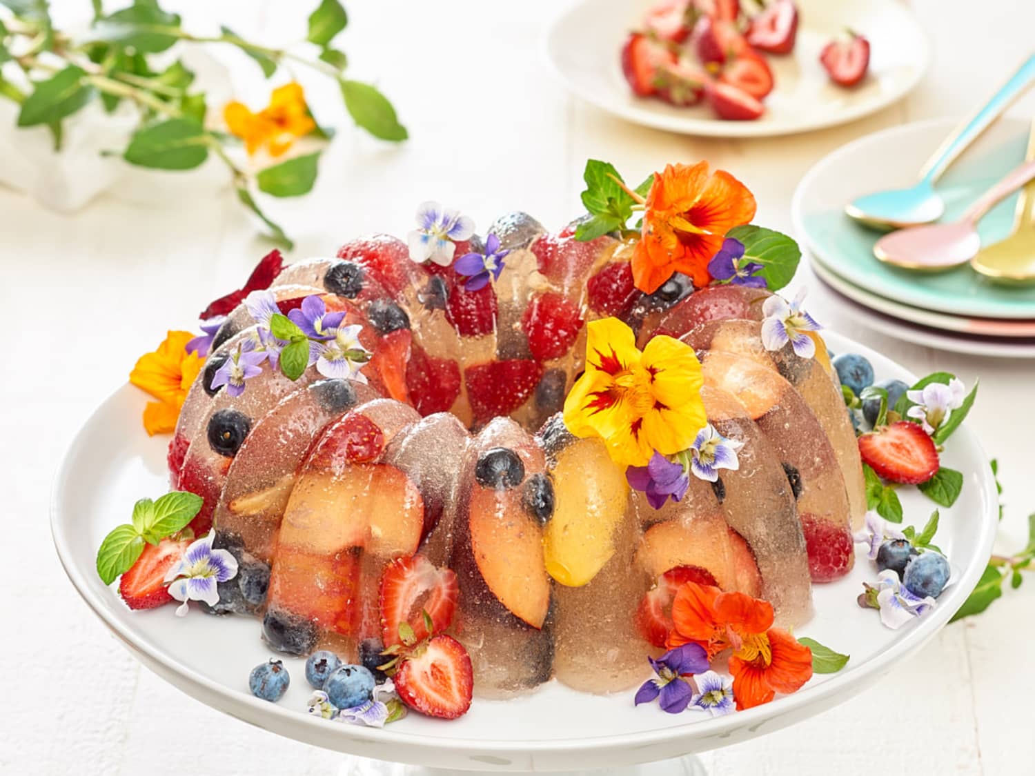 Recipe Sparkling Fruit Jello Mold Kitchn