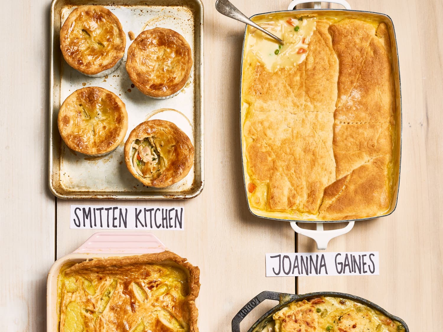 Which Recipe Makes The Best Chicken Pot Pie Ever Kitchn These individual pies have a leaf lard crust and are filled with fresh vegetables and a thick cream sauce. best chicken pot pie ever