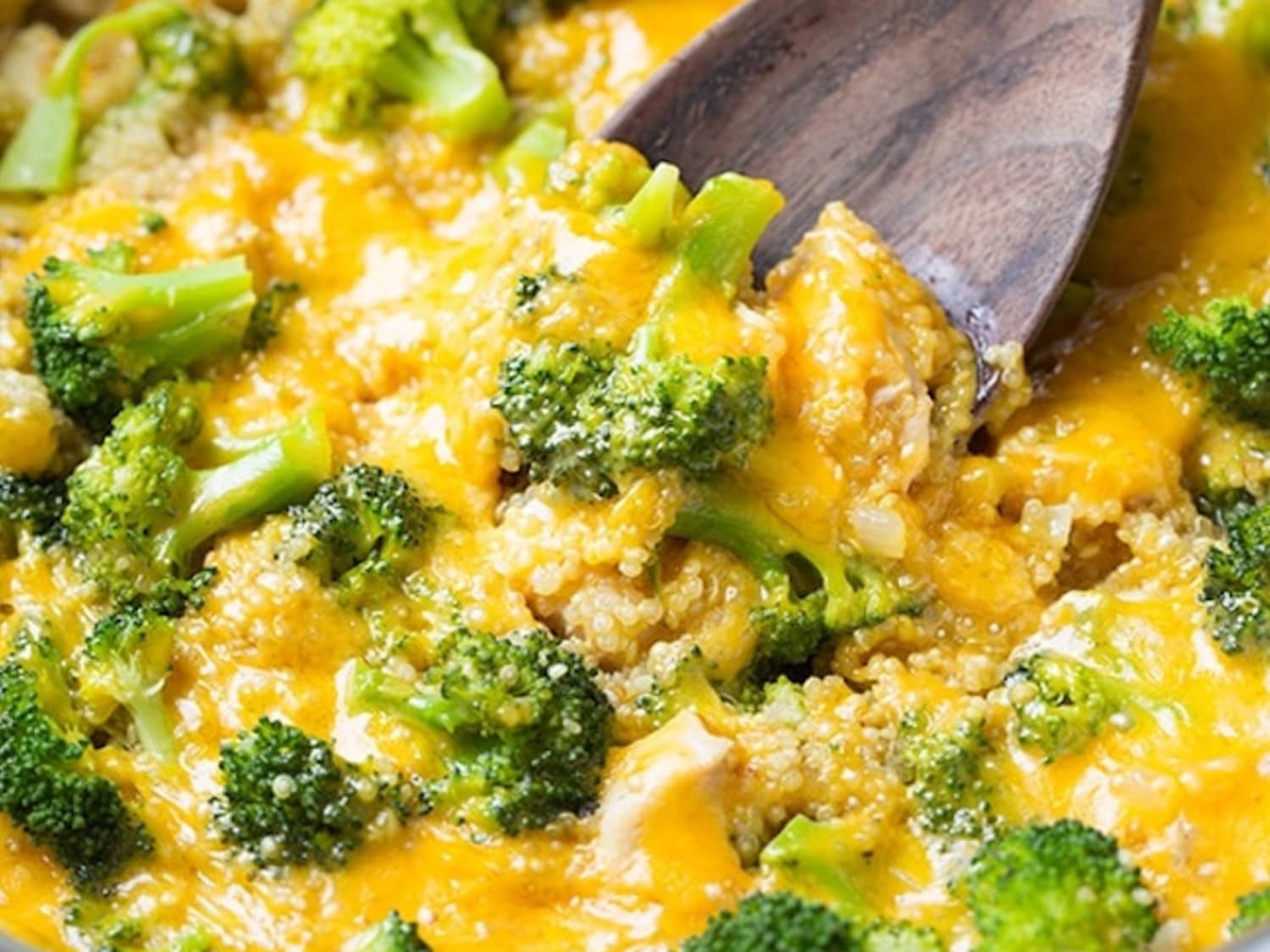 Cheesy Chicken Broccoli And Quinoa Cooking Classy Kitchn