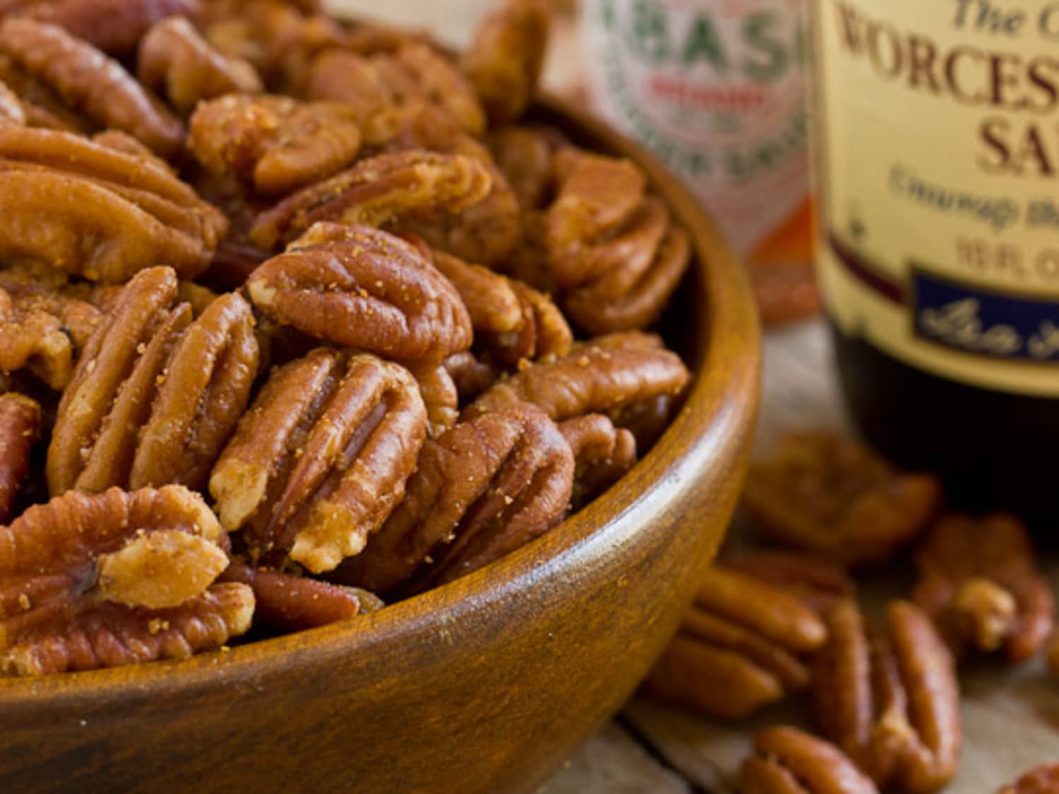 Recipe Savory Spiced Pecans Kitchn The pecans in the recipe serve double duty, i mince these waffles are sweet from the brown sugar, tangy from the buttermilk, crunch from the minced pecans in the waffle and fluffy all at the same time. savory spiced pecans