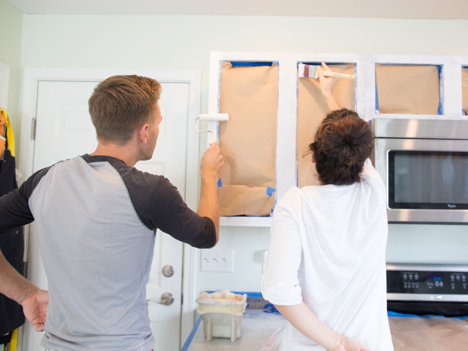 5 Tips For Successfully Painting Wood Cabinets White Kitchn