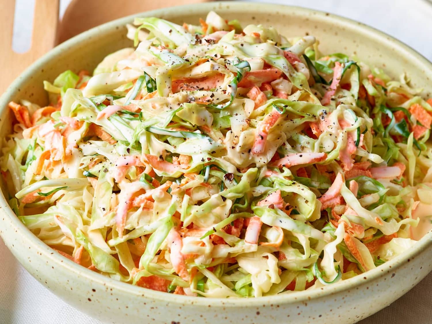 How To Make Classic Creamy Coleslaw Recipe Kitchn