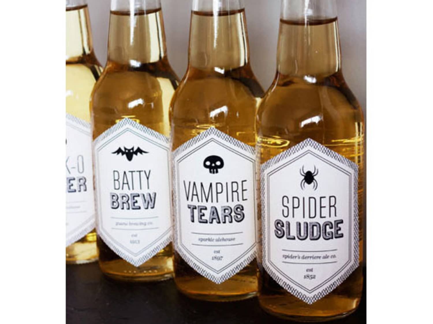Last-Minute Halloween Decorating: Printable Beverage Labels ...