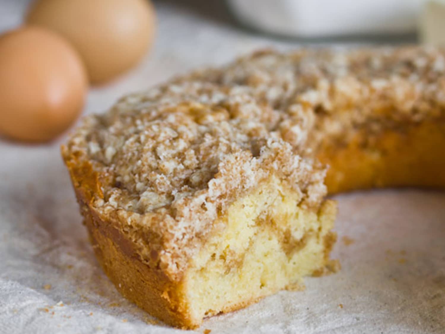 Recipe: Overnight Buttery Streusel Coffee Cake | Kitchn