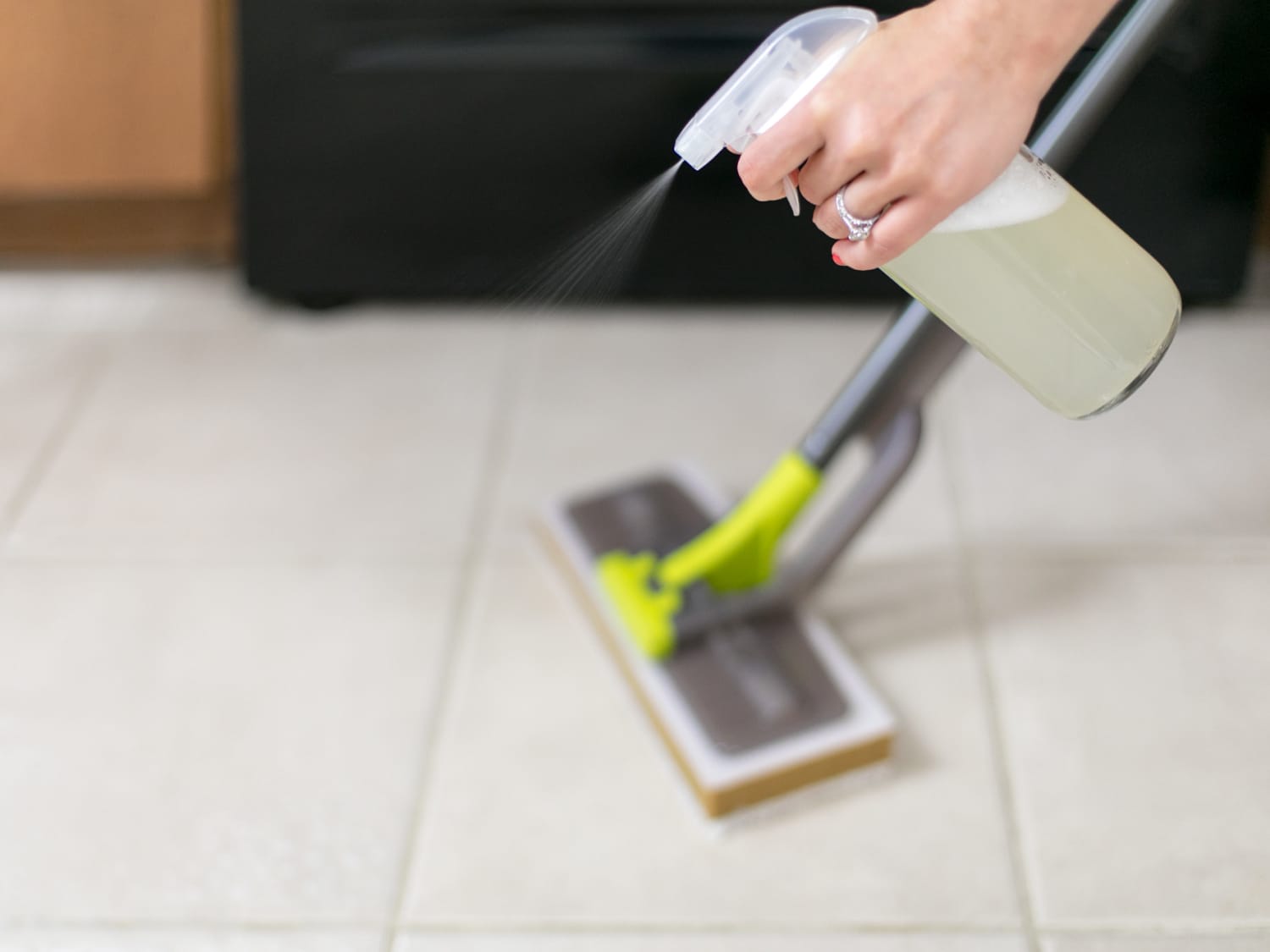 Mopping Floors With Vinegar