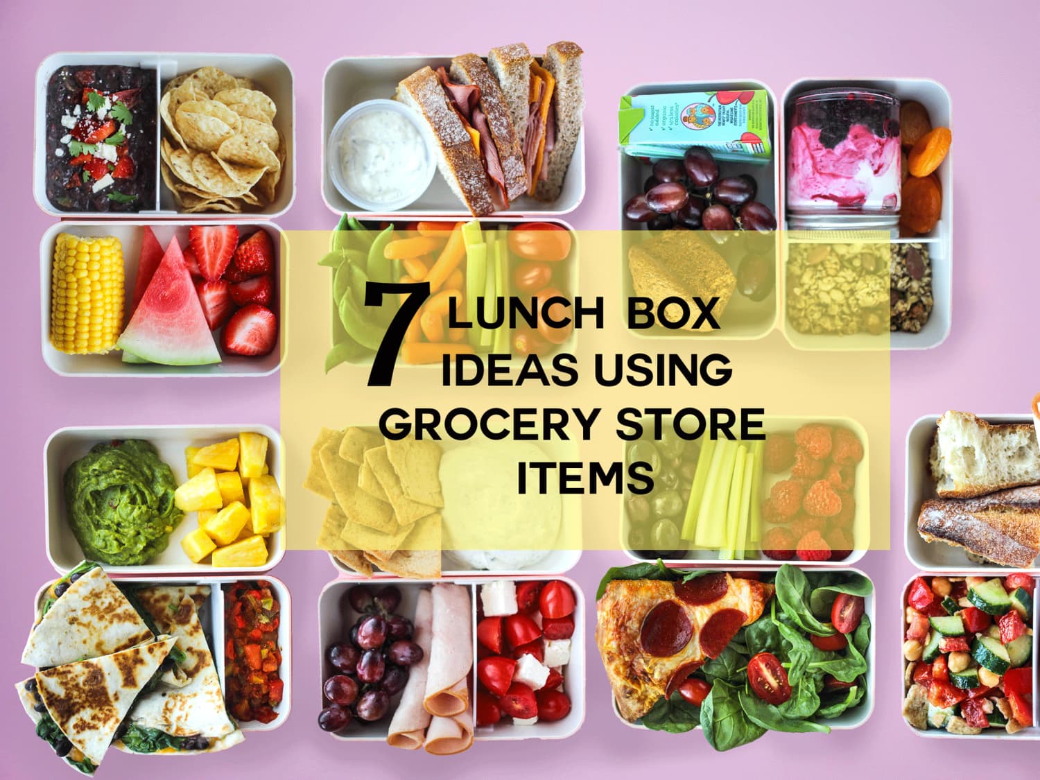 The Essential School Lunch Grocery List