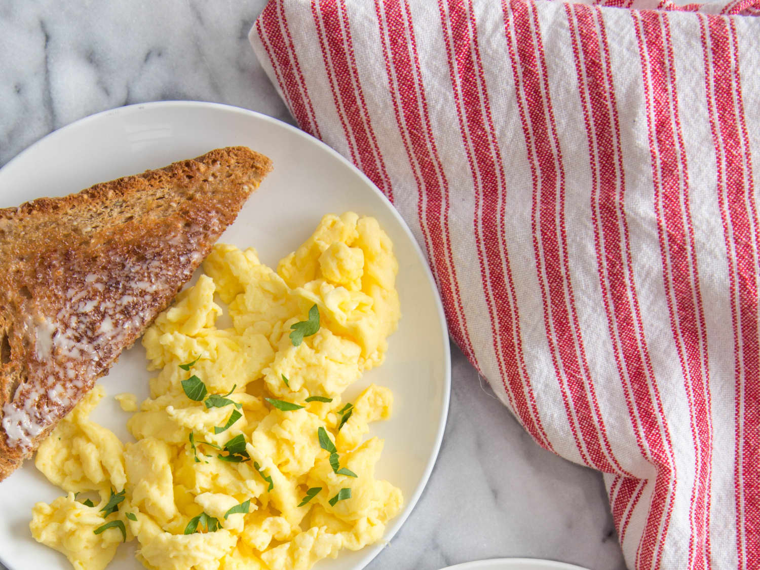 90 Second Scrambled Eggs Kitchn