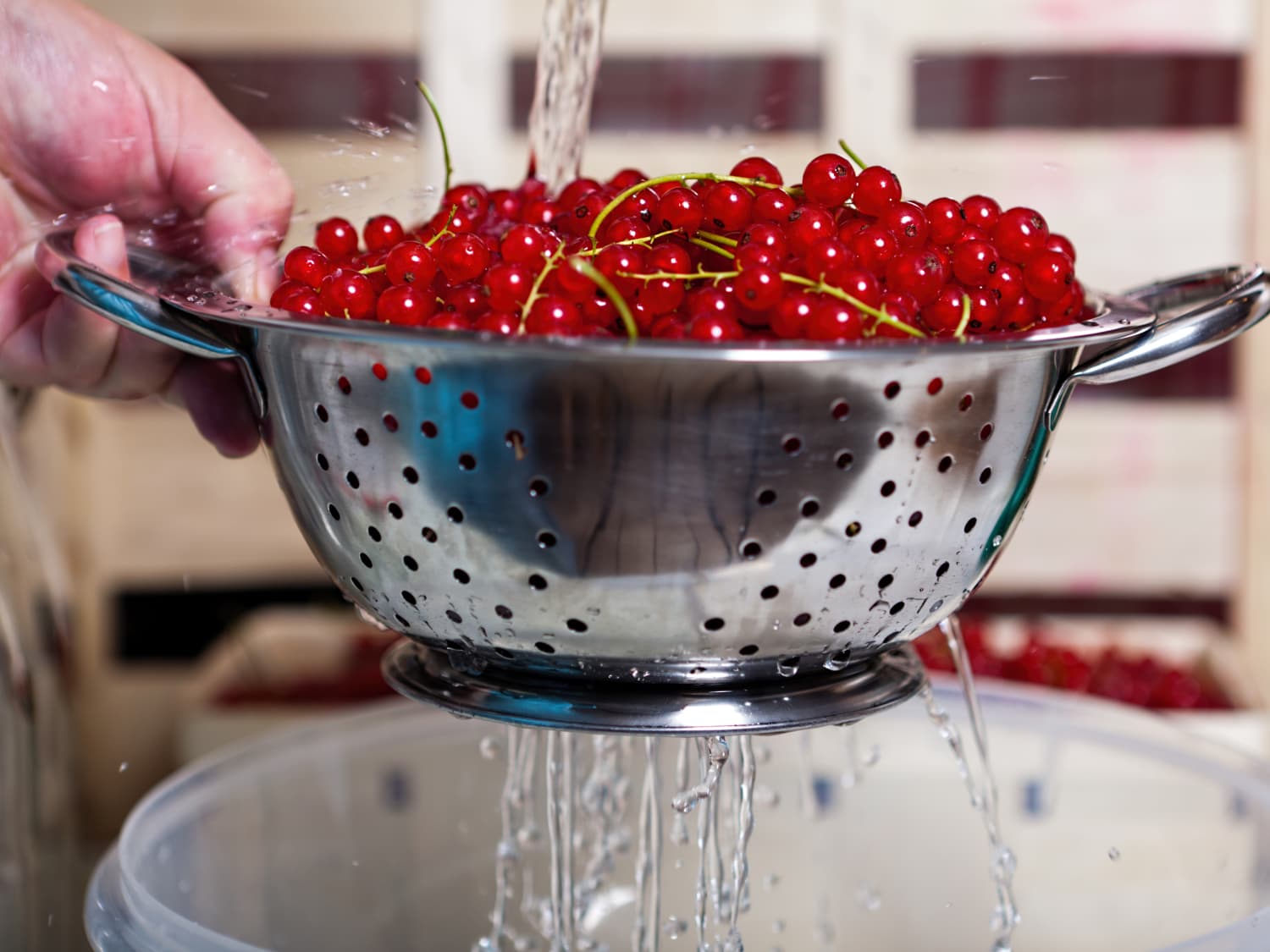 straining colander