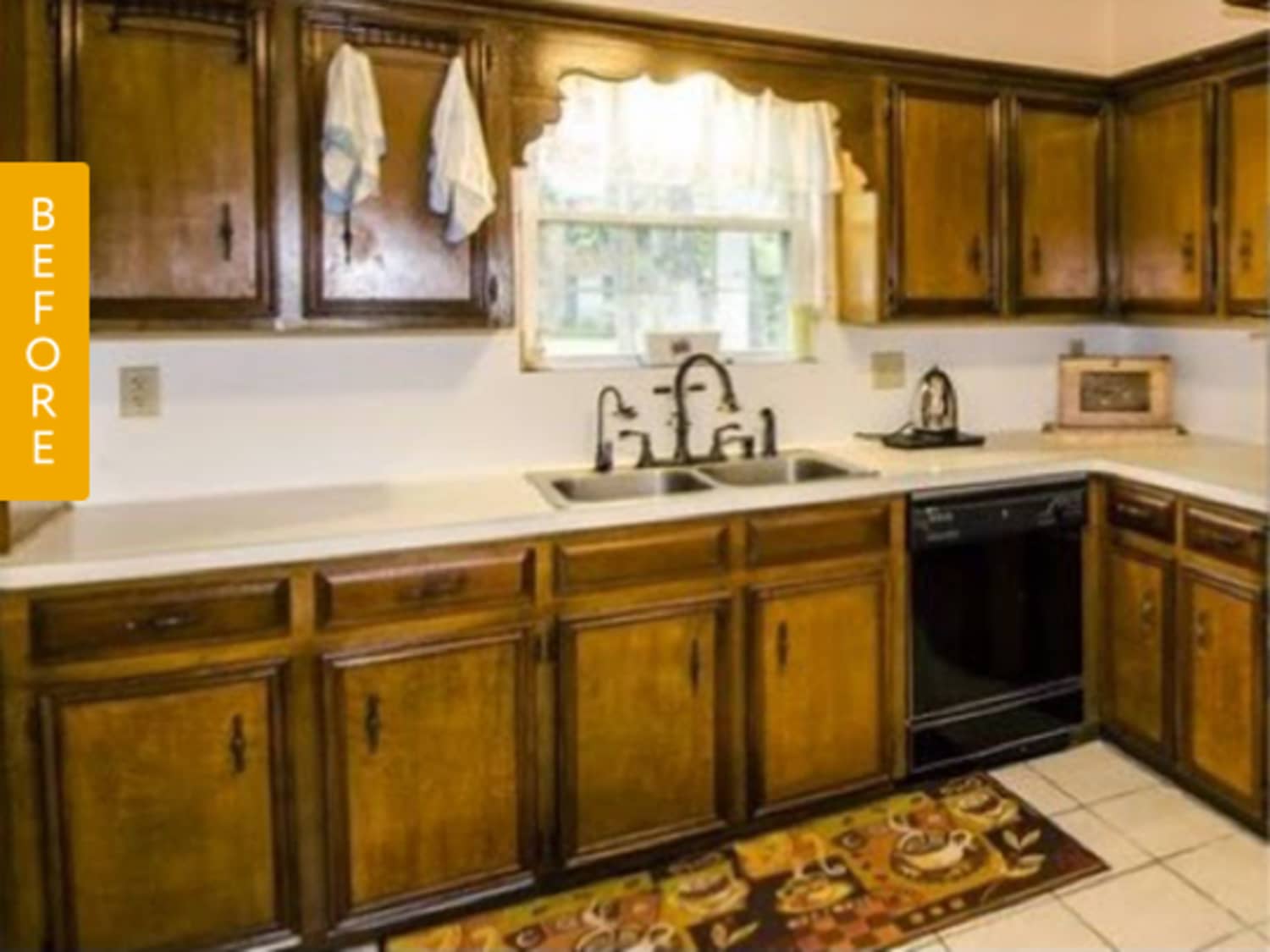 Before & After: A Dark 1960s Kitchen Gets a Bright $185 ...