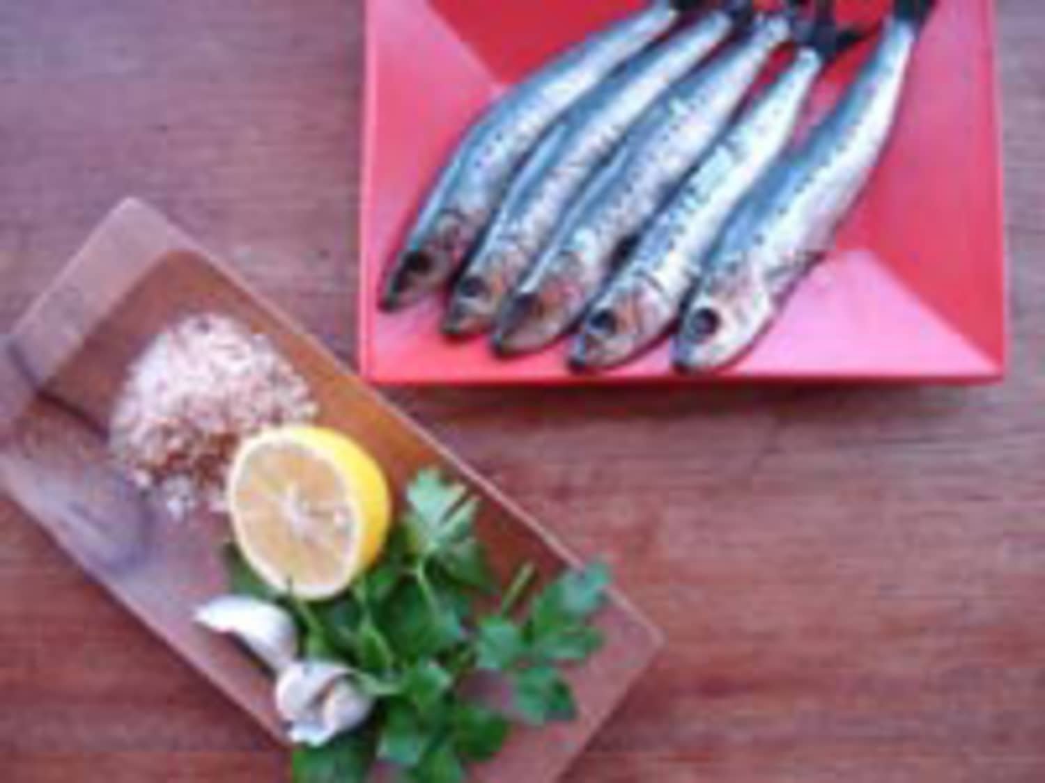 Grilled Marinated Sardines & Gremolata Recipe