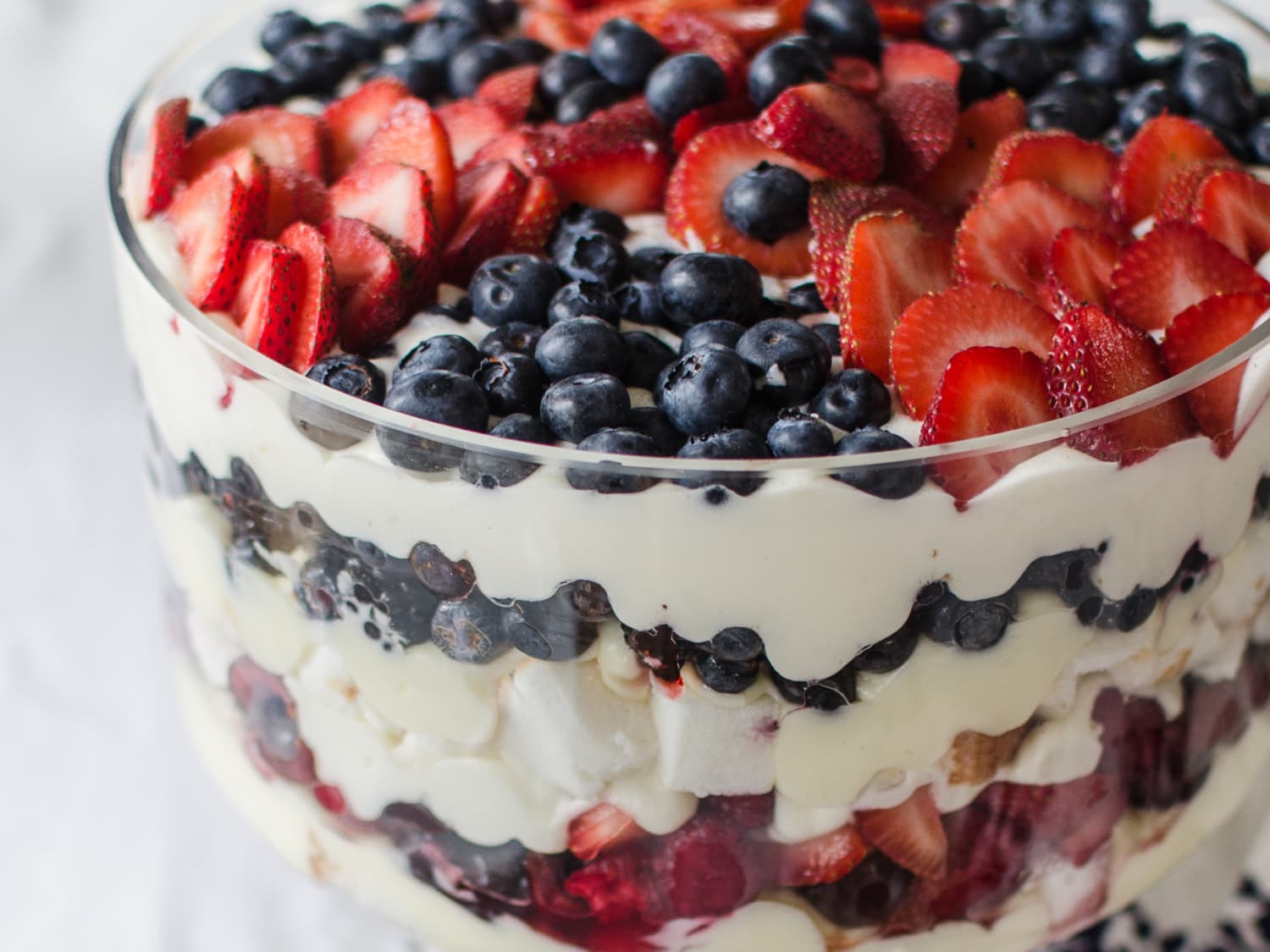 Red White Blue Trifle Recipe For A July 4 Dessert Kitchn