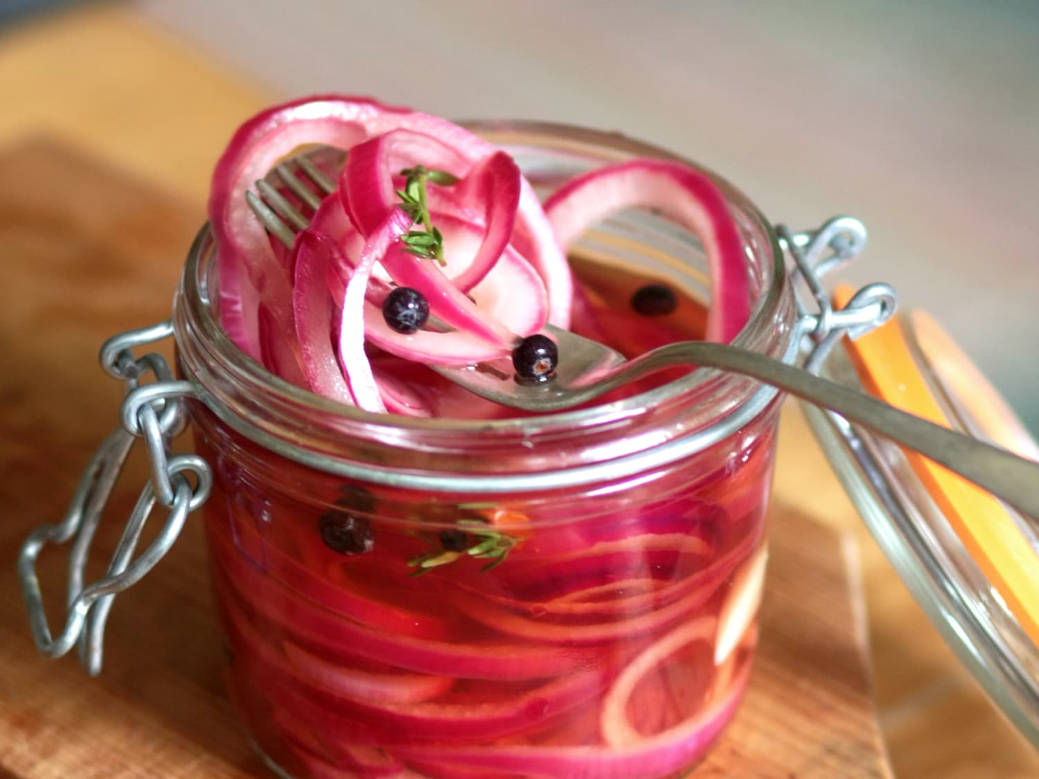 How About This - Quick Pickled Red Onion! • Tasty Thrifty Timely