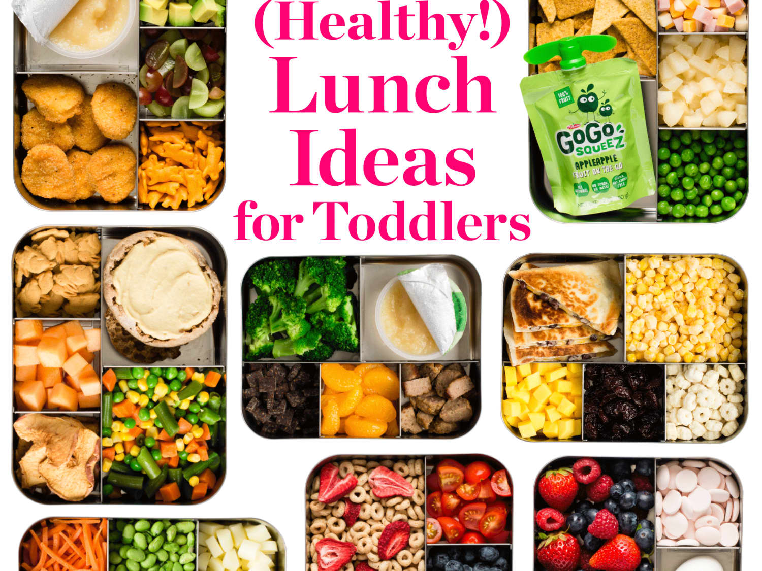 12 On the Go Toddler Lunch Ideas for Daycare or Preschool · Urban Mom Tales