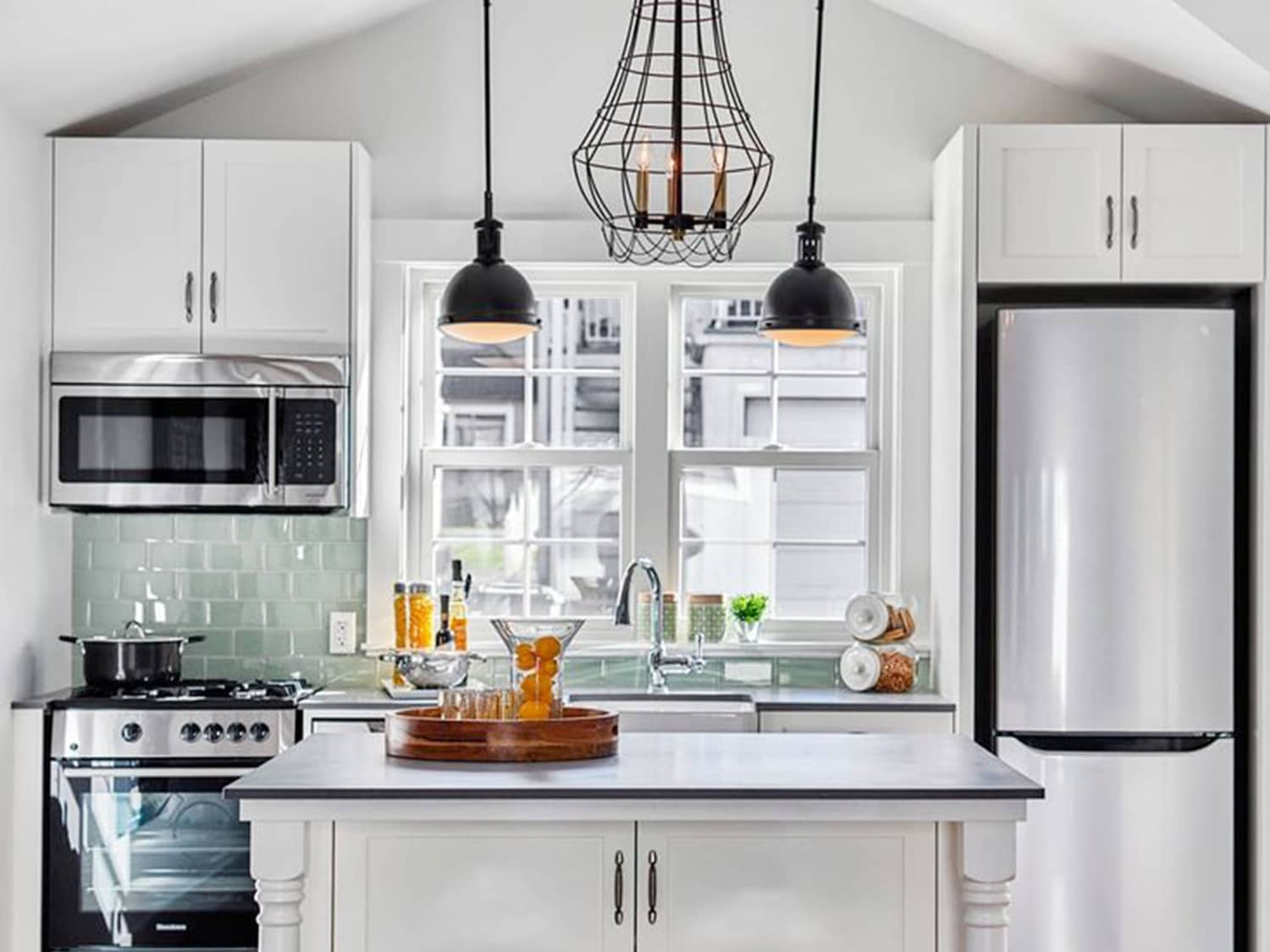 Wonderful kitchen island for small apartment 5 Smart Kitchen Islands In Small Spaces Kitchn