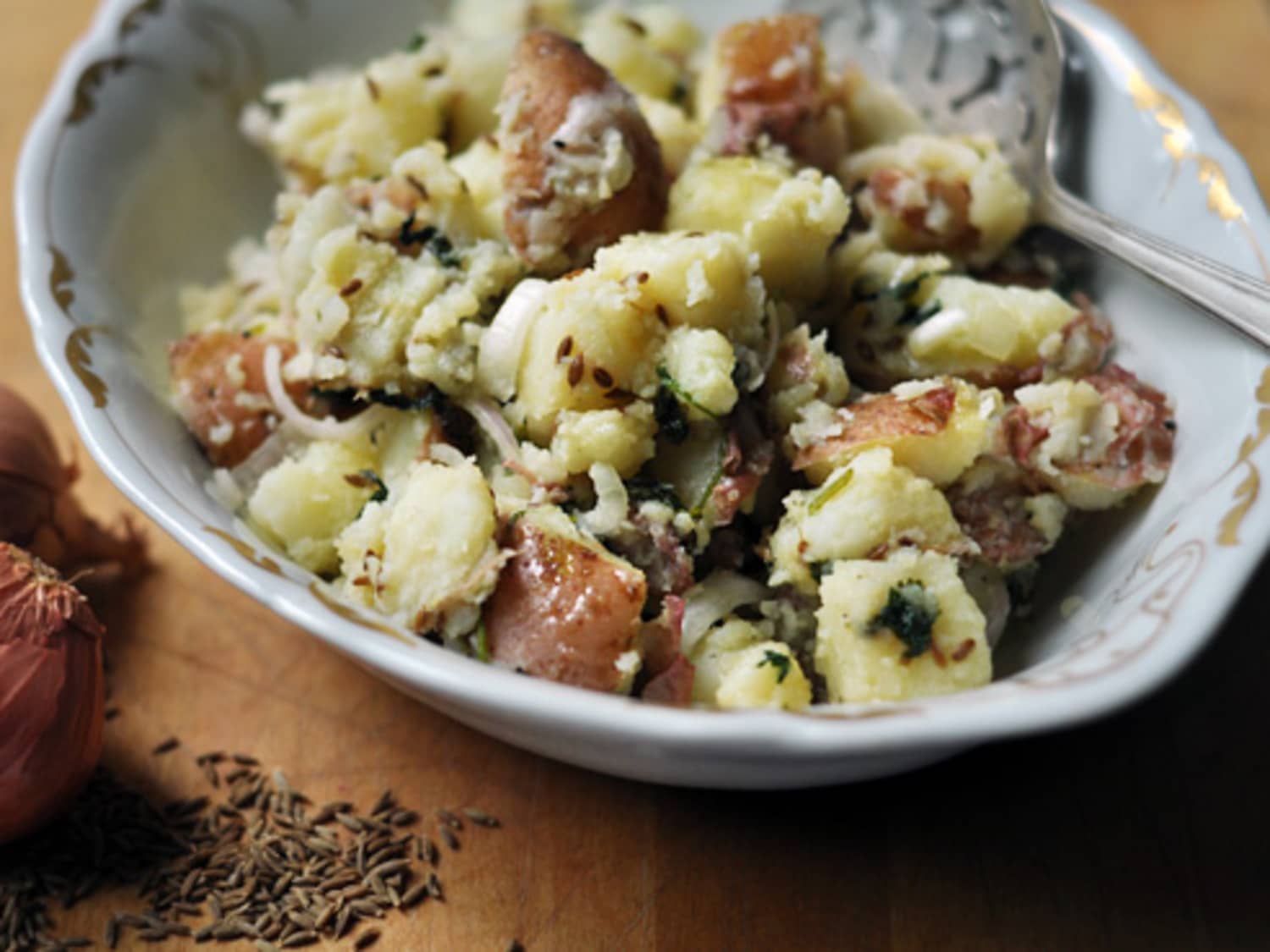 Recipe Warm Potato Salad With Cilantro Toasted Cumin Kitchn